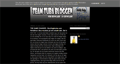 Desktop Screenshot of blog.teamtuba.se